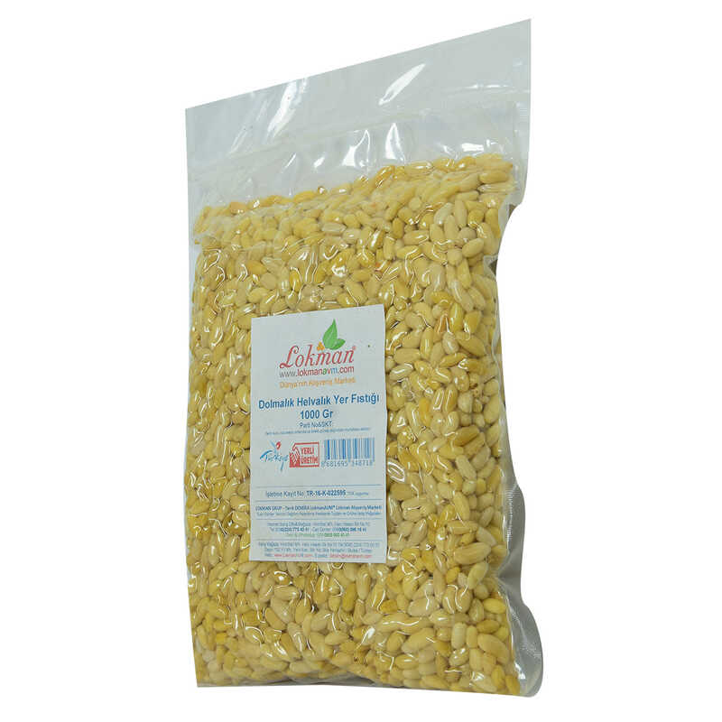 Dolmalık Helvalık Yer Fıstığı 1000 Gr Paket - Lisinya