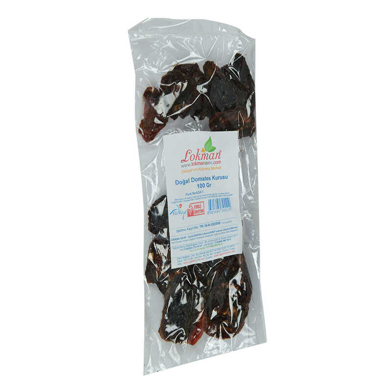 Lisinya214 Domates Kurusu Yarım Ay Kesim 100 Gr Paket