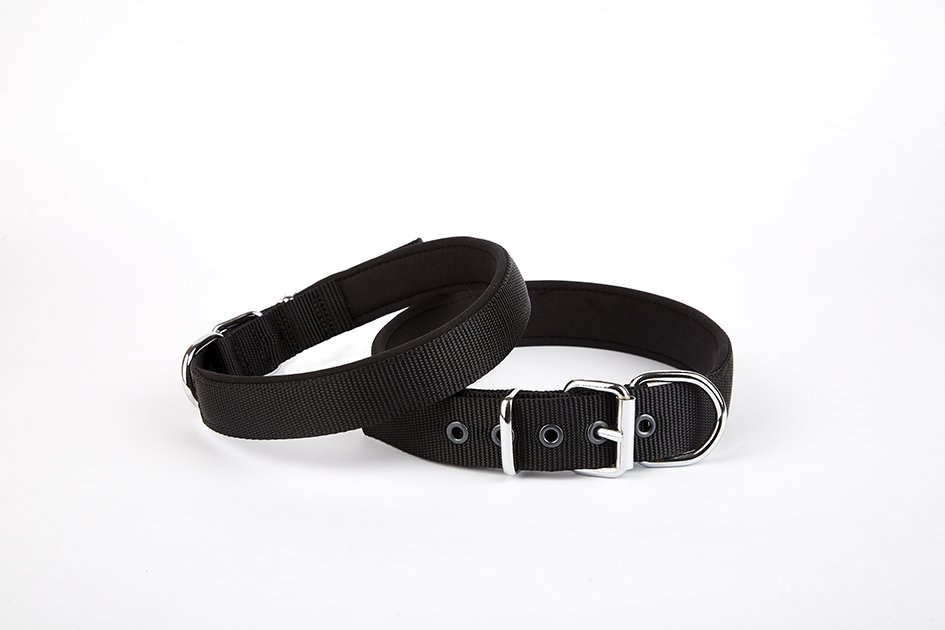 Dokuma Köpek Boyun Tasması 45-52 cm Siyah - Lisinya Dokuma Köpek Boyun Tasması 45-52 cm Siyah - Lisinya
