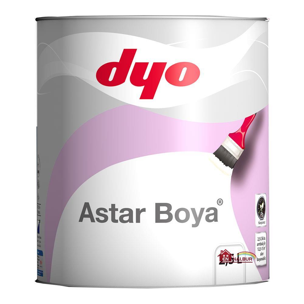 Sentetik Astar Boya 2,5 Litre Beyaz Lisinya202 DYO Sentetik Astar Boya 2,5 Litre Beyaz