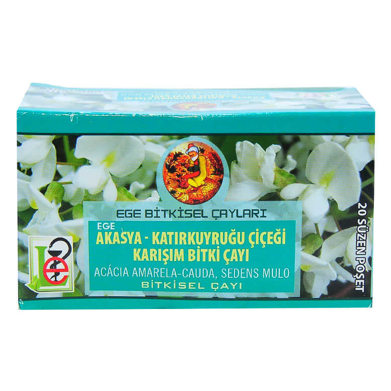 Lisinya214 Akasya Katırkuyruğu Çiçeği Karışım Bitki Çayı 20 Süzen Poşet