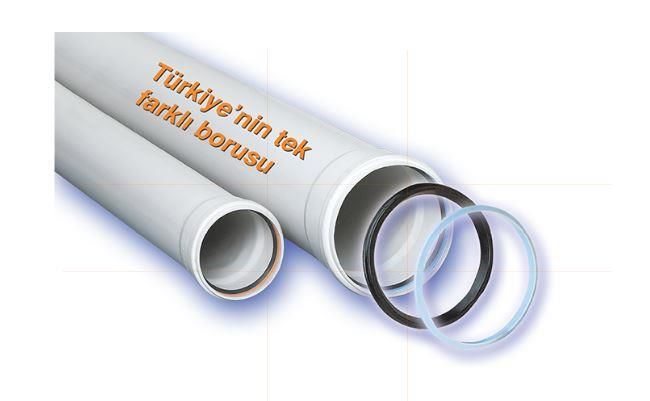 Ege Yıldız 110X2000 Pvc Boru 2,2 mm Ege Yıldız 110X2000 Pvc Boru 2,2 mm