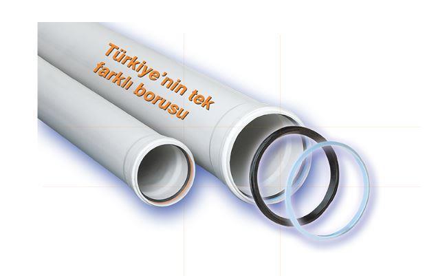 Lisinya202 Ege Yıldız 110X500 Pvc Boru 2,2 mm