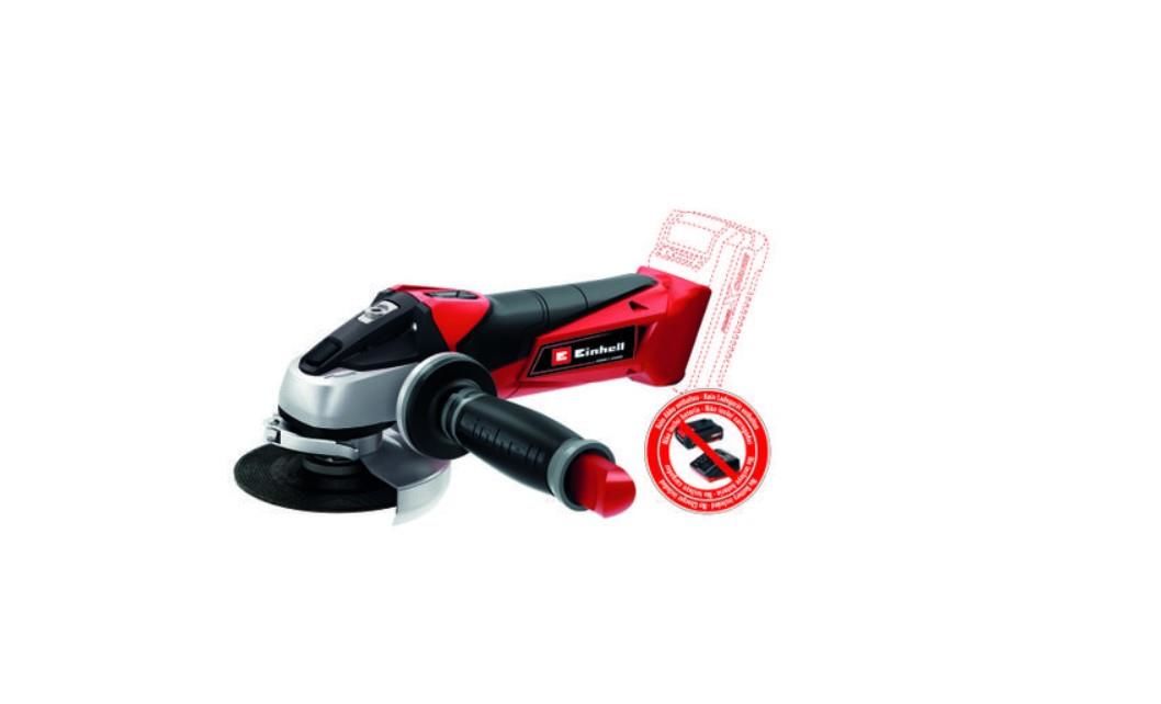 TE AG 18/115 Lİ Solo Taşlama 115 mm Lisinya202 Einhell TE AG 18/115 Lİ Solo Taşlama 115 mm