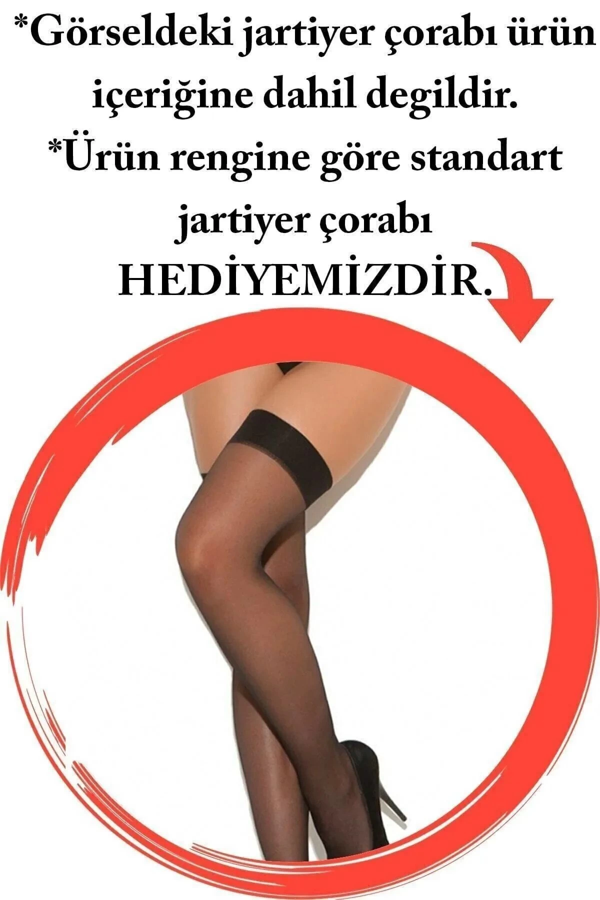 Eller Kelepçeli  Büyük Beden Jartiyer