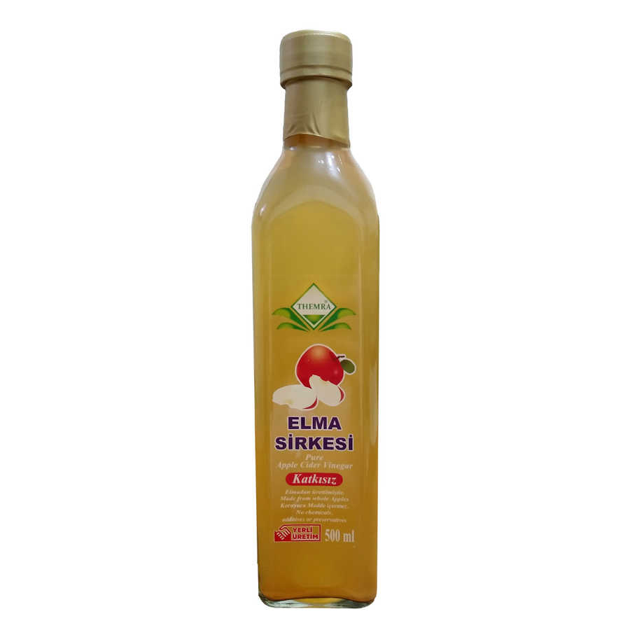 Lisinya214 Elma Sirkesi Cam Şişe 500 ML