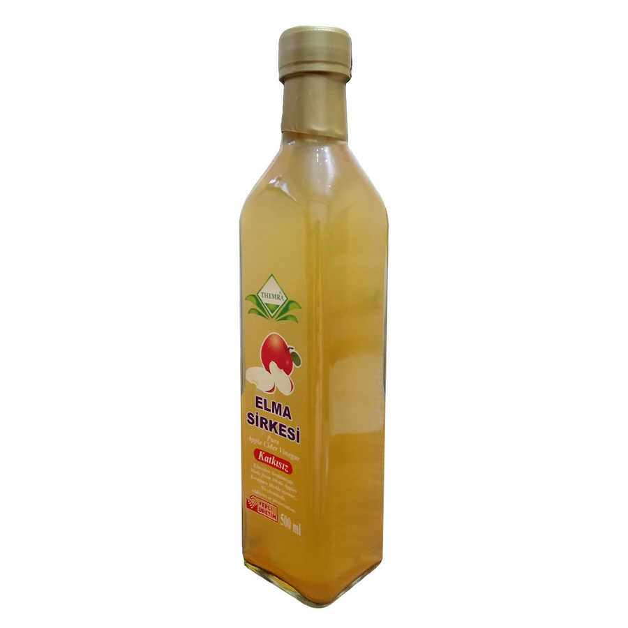 Lisinya214 Elma Sirkesi Cam Şişe 500 ML