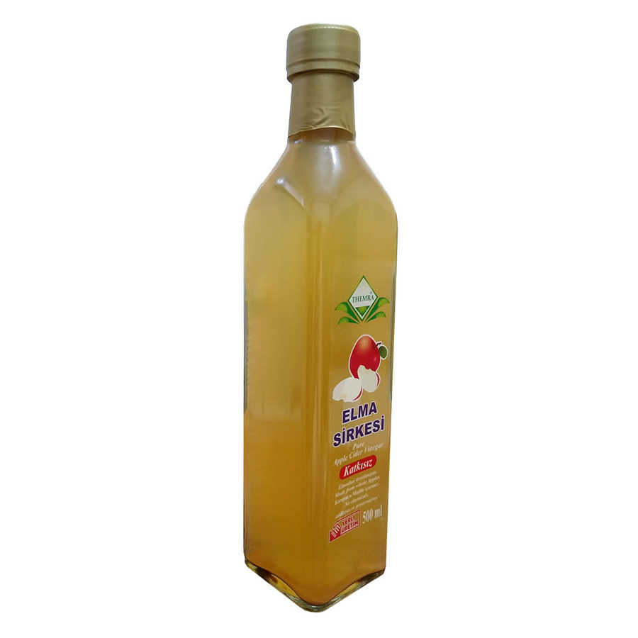 Lisinya214 Elma Sirkesi Cam Şişe 500 ML