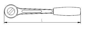 Lisinya202 Elta 1514 1/2 Cırcır Kol 250 mm