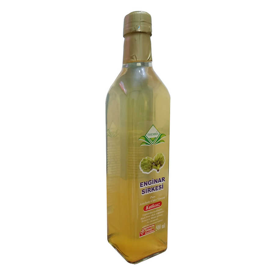 Lisinya214 Enginar Sirkesi Cam Şişe 500 ML