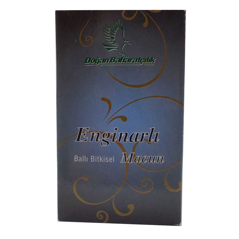 Enginarlı Ballı sel Karışım Cam Kavanoz 450 Gr - Lisinya