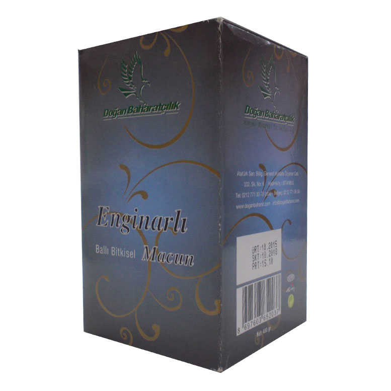 Enginarlı Ballı sel Karışım Cam Kavanoz 450 Gr - Lisinya