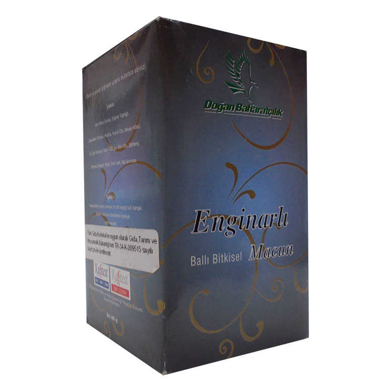 Enginarlı Ballı sel Karışım Cam Kavanoz 450 Gr - Lisinya