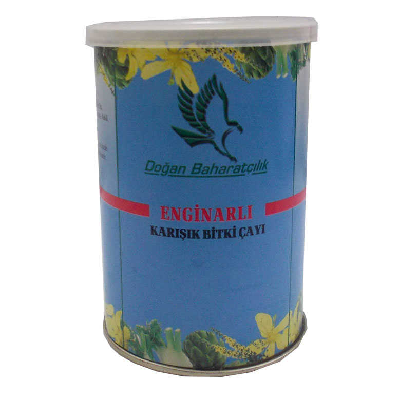 Lisinya214 Enginarlı Karışık Bitkisel Çay 100 Gr Teneke Kutu