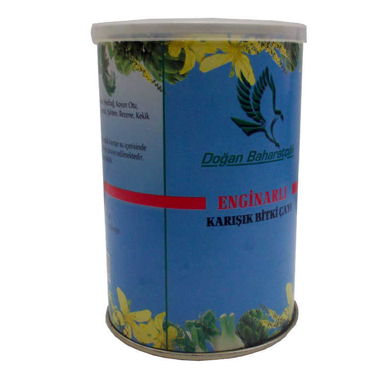 Lisinya214 Enginarlı Karışık Bitkisel Çay 100 Gr Teneke Kutu