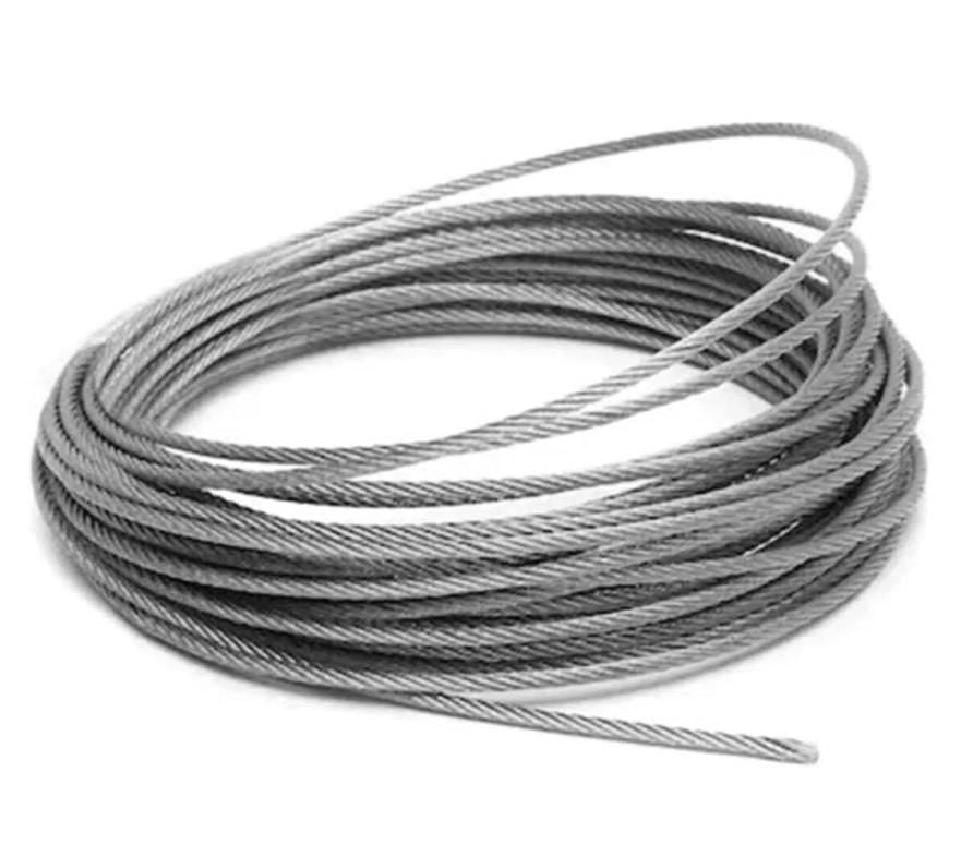 Çelik Halat 6 mm 10 Metre (6X12+7 K.ÖZ) Çelik Halat 6 mm 10 Metre (6X12+7 K.ÖZ)