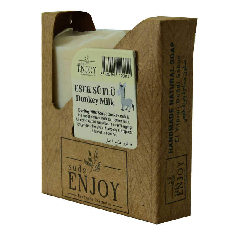 Eşek Sütlü Yüz, Vücut ve Saç Sabunu 100 Gr - Lisinya