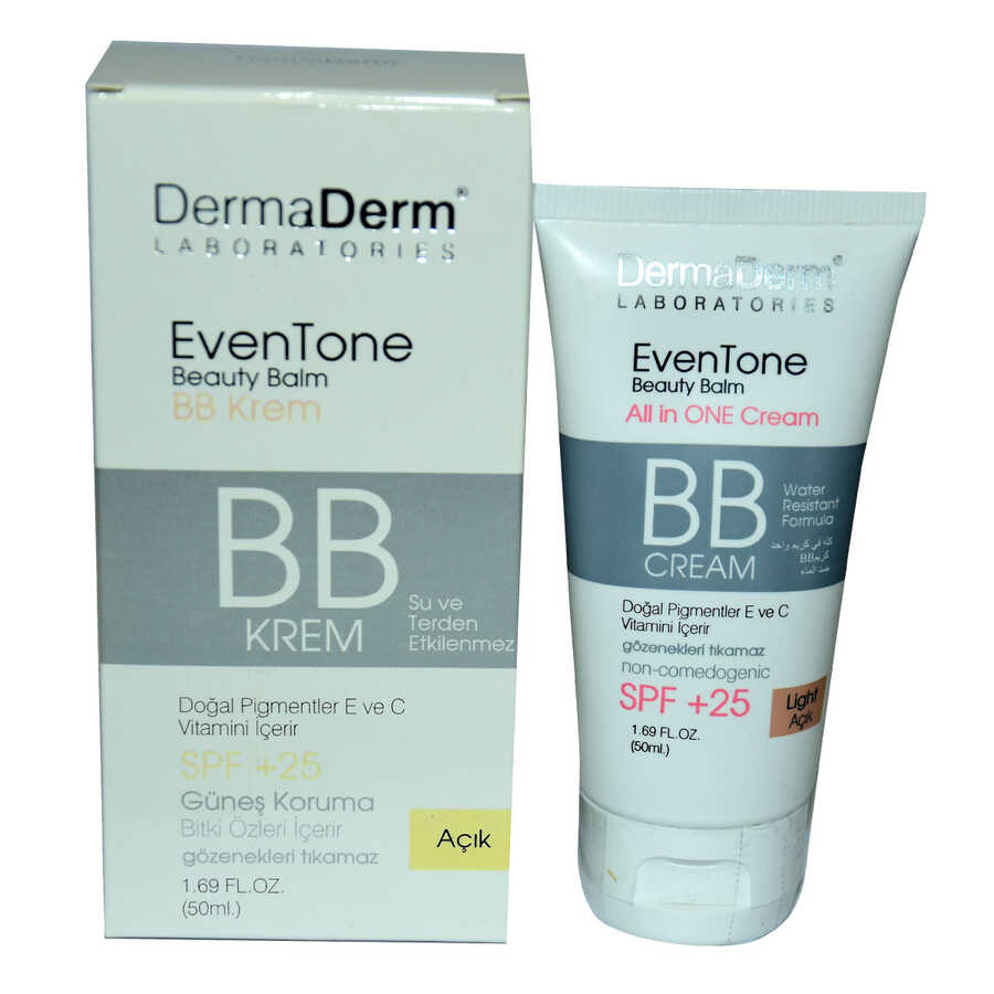 Lisinya214 EvenTone BB Krem Açık Ton Vitaminli Spf+25 Güneş Koruma Bitki Özlü 50 ML