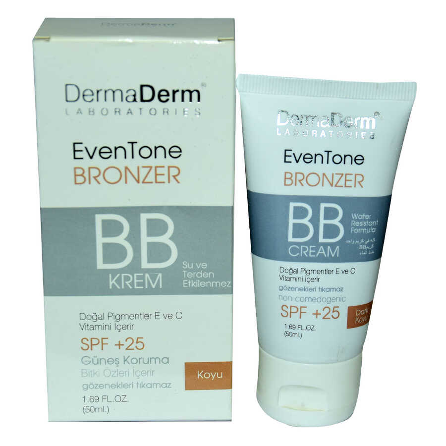Lisinya214 EvenTone BB Krem Koyu Ton Spf+25 Güneş Koruma Bitki Özlü 50 ML