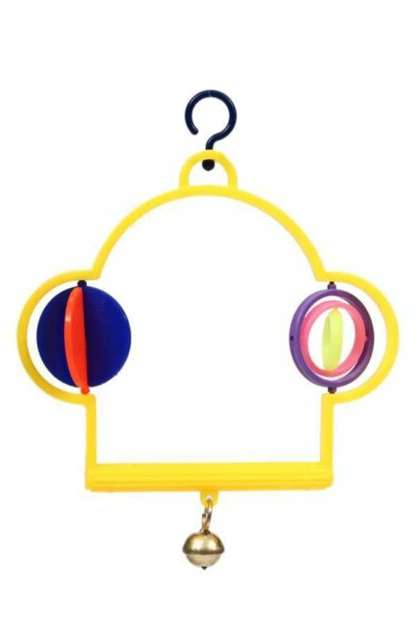Fırfırlı Zilli Askılı Kuş Oyuncağı 12*14 cm Lisinya205 Fırfırlı Zilli Askılı Kuş Oyuncağı 12*14 cm