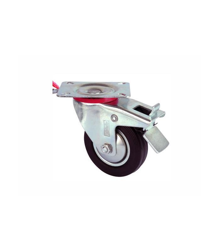 Lisinya202 Döner Frenli Servis Tekeri 100 mm