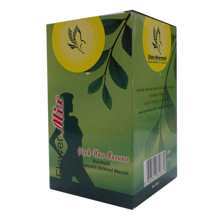 Flower Mix Nar Ekşili Sinamekili Macunu Cam Kavanoz 450 Gr - Lisinya
