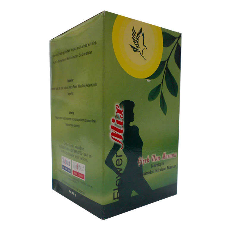 Flower Mix Nar Ekşili Sinamekili Macunu Cam Kavanoz 450 Gr - Lisinya