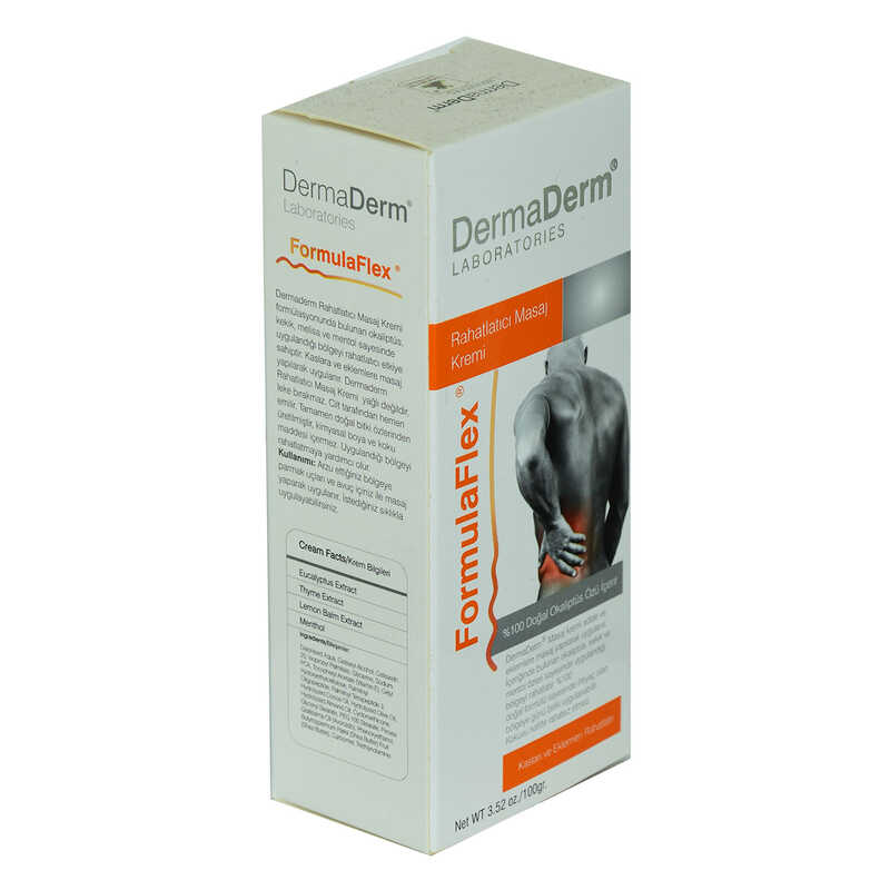 Lisinya214 FormulaFlex Okaliptüs Özlü Rahatlatıcı Masaj Kremi 100 Gr