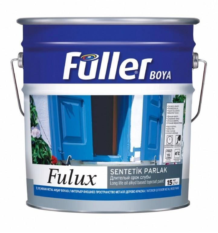 Sentetik Parlak Boya 0,25 Litre Boncuk Mavi Lisinya202 Fulux Sentetik Parlak Boya 0,25 Litre Boncuk Mavi
