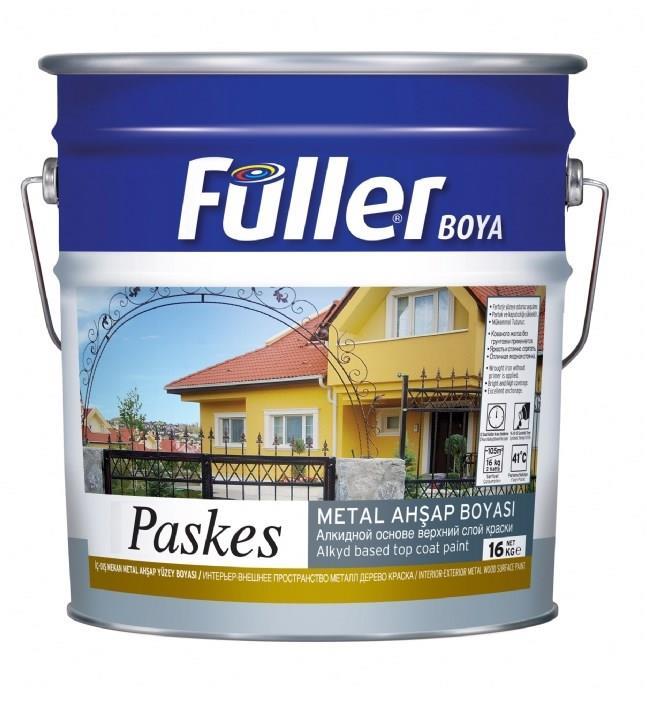 Lisinya202 Paskes Sentetik Metal Boya 2,5 Kg Siyah