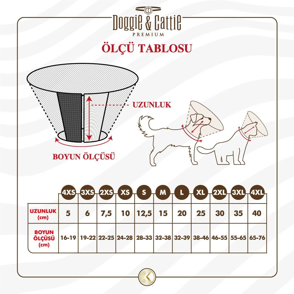 Kedi Köpek Yakalık 2XS 7,5x22-25cm Kedi Köpek Yakalık 2XS 7,5x22-25cm
