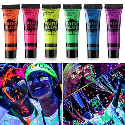 Glow SBoya Fosforlu Krem Boya 12 Adet Glow Stick Boya Fosforlu Krem Boya 12 Adet (Lisinya)