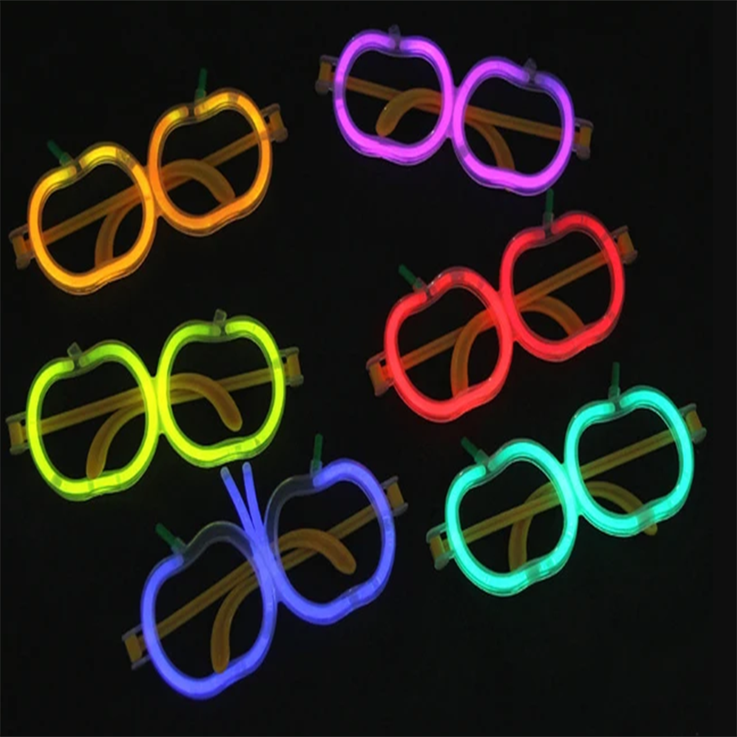 Glow Stick Elma Gözlük - Glow Partisi Gözlüğü - Glow Stick Gözlük 12 Adet (Lisinya) Glow Stick Elma Gözlük - Glow Partisi Gözlüğü - Glow Stick Gözlük 12 Adet (Lisinya)