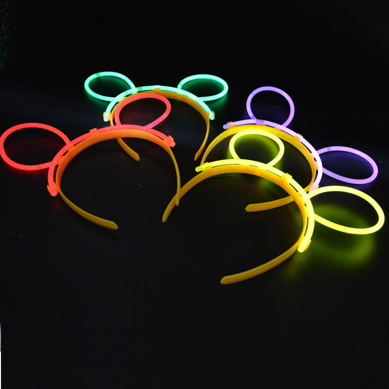 Glow Taç Fosforlu Taç Karışık Renk 12 Adet Glow Taç Fosforlu Taç Karışık Renk 12 Adet (Lisinya)