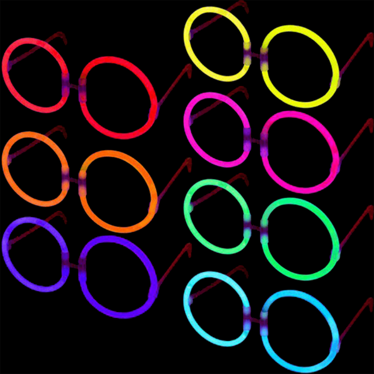 Glow Stick Yuvarlak Gözlük - Glow Partisi Gözlükleri - Glow Stick Gözlük 12 Adet (Lisinya) Glow Stick Yuvarlak Gözlük - Glow Partisi Gözlükleri - Glow Stick Gözlük 12 Adet (Lisinya)