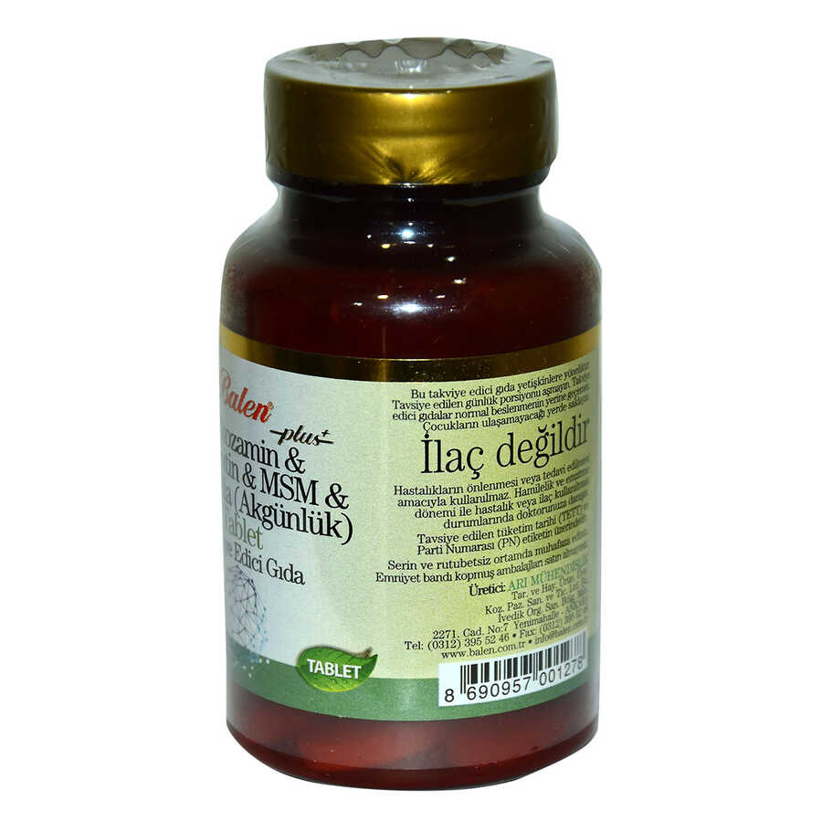 Lisinya214 Glukozamin Kondroitin MSM Boswellia 60 Tablet