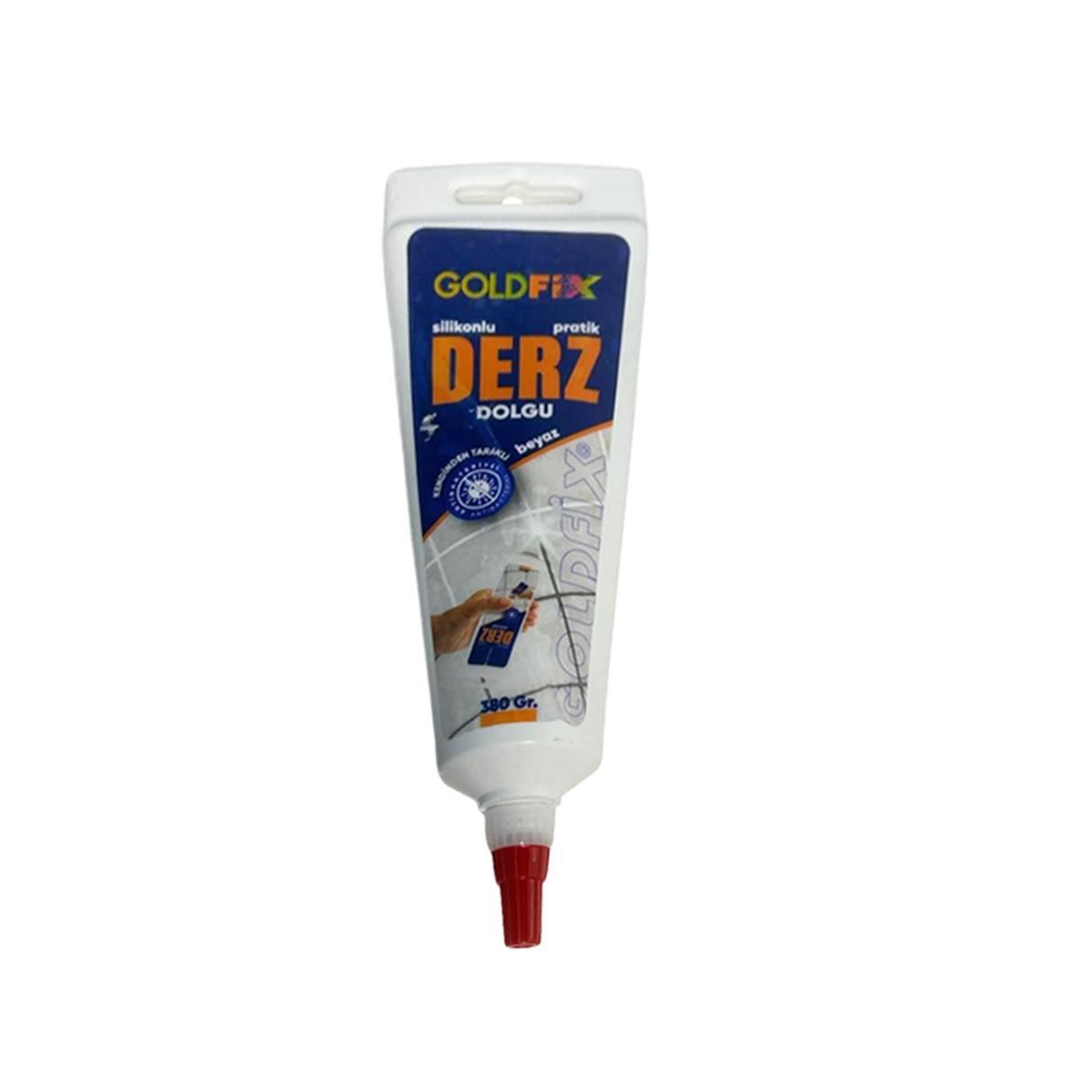 Lisinya202 Goldfix Silikonlu Derz Dolgusu 380 gr Beyaz