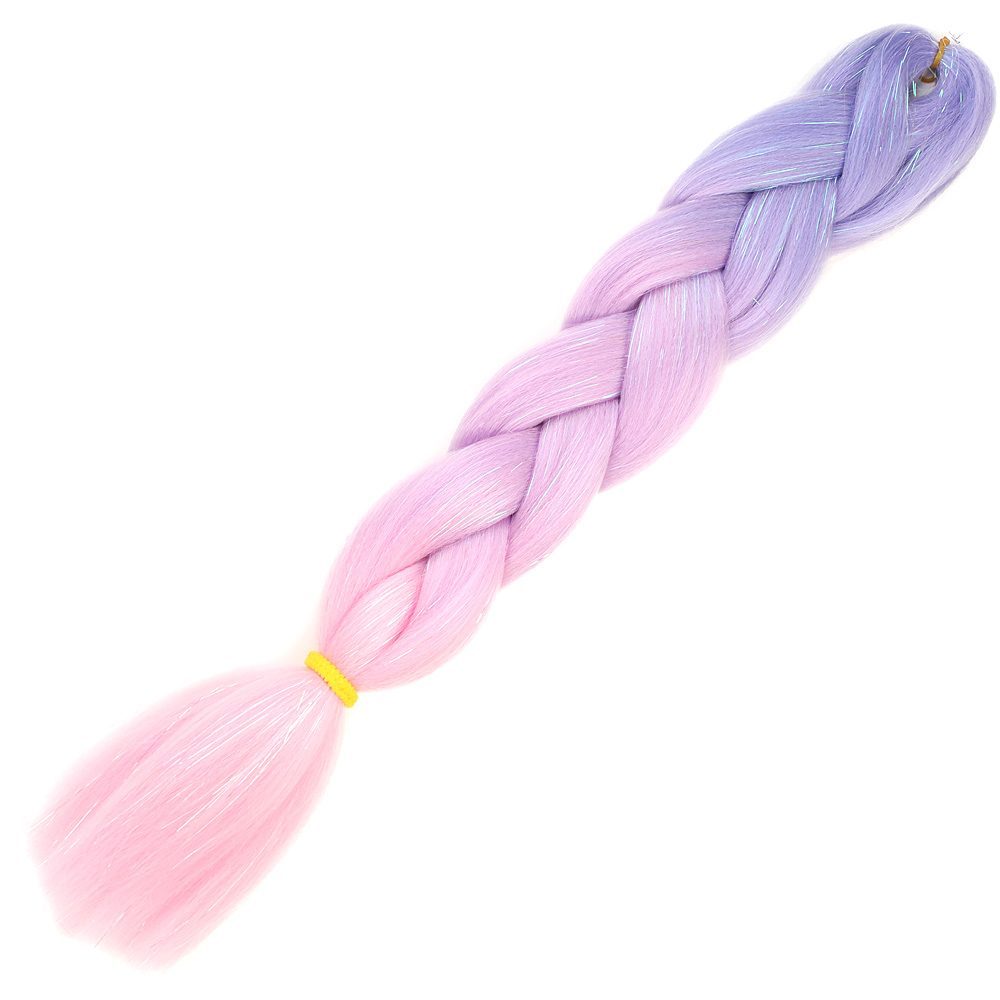 Simli Lila / Pembe / Şeker Pembesi Renk Geçişli Örgülük Saç 100 Gr. / (Lisinya175) Simli Lila / Pembe / Şeker Pembesi Renk Geçişli Örgülük Saç 100 Gr. / (Lisinya175)