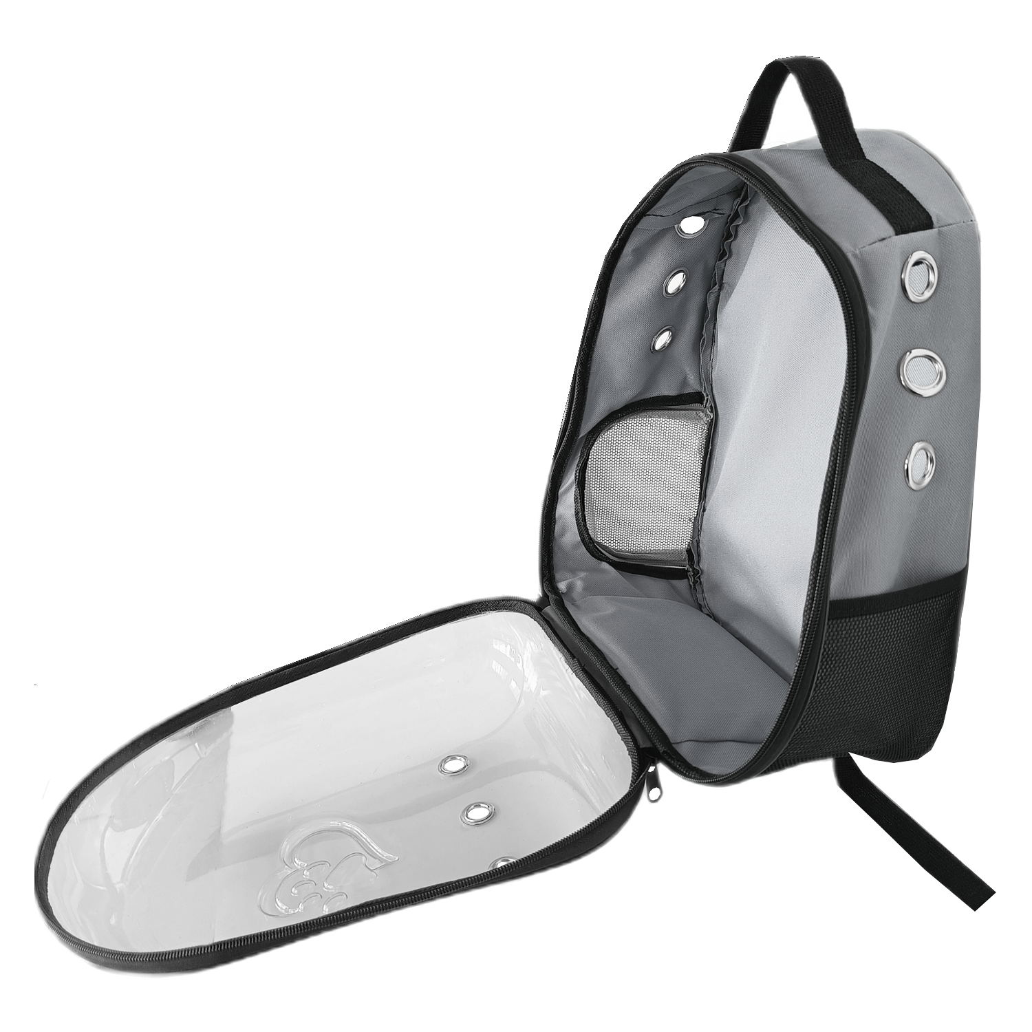 Lisinya205 Kalpli Patili Astronot Şeffaf Taşıma Sırt Çantası Gri 24x32x42 cm Lisinya205 Kalpli Patili Astronot Şeffaf Taşıma Sırt Çantası Gri 24x32x42 cm