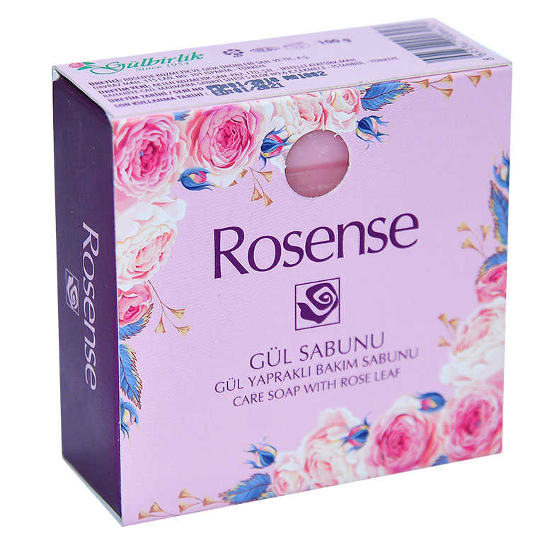 Gül Yapraklı Bakım Sabunu 100Gr - Lisinya