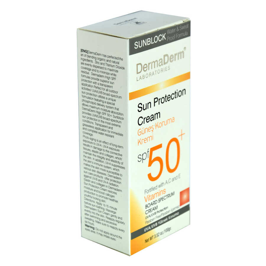 Lisinya214 Güneş Koruma Kremi Spf 50+ Faktör Parabensiz UVA/UVB Yüksek Koruma 100 Gr