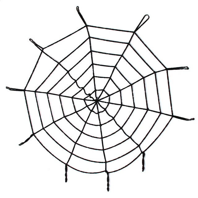 Halloween Cadılar Bayramı Örümcek Ağ Dekor Siyah 1.5 Metre Halloween Cadılar Bayramı Örümcek Ağ Dekor Siyah 1.5 Metre (Lisinya)