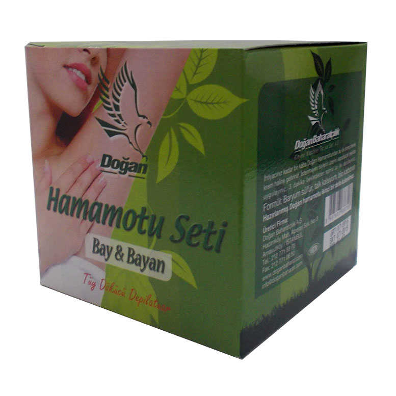 Lisinya214 Hamamotu Seti Tüy Dökücü Toz Bay Bayan 100 Gr Kase Spatula Kolonyalı Mendil