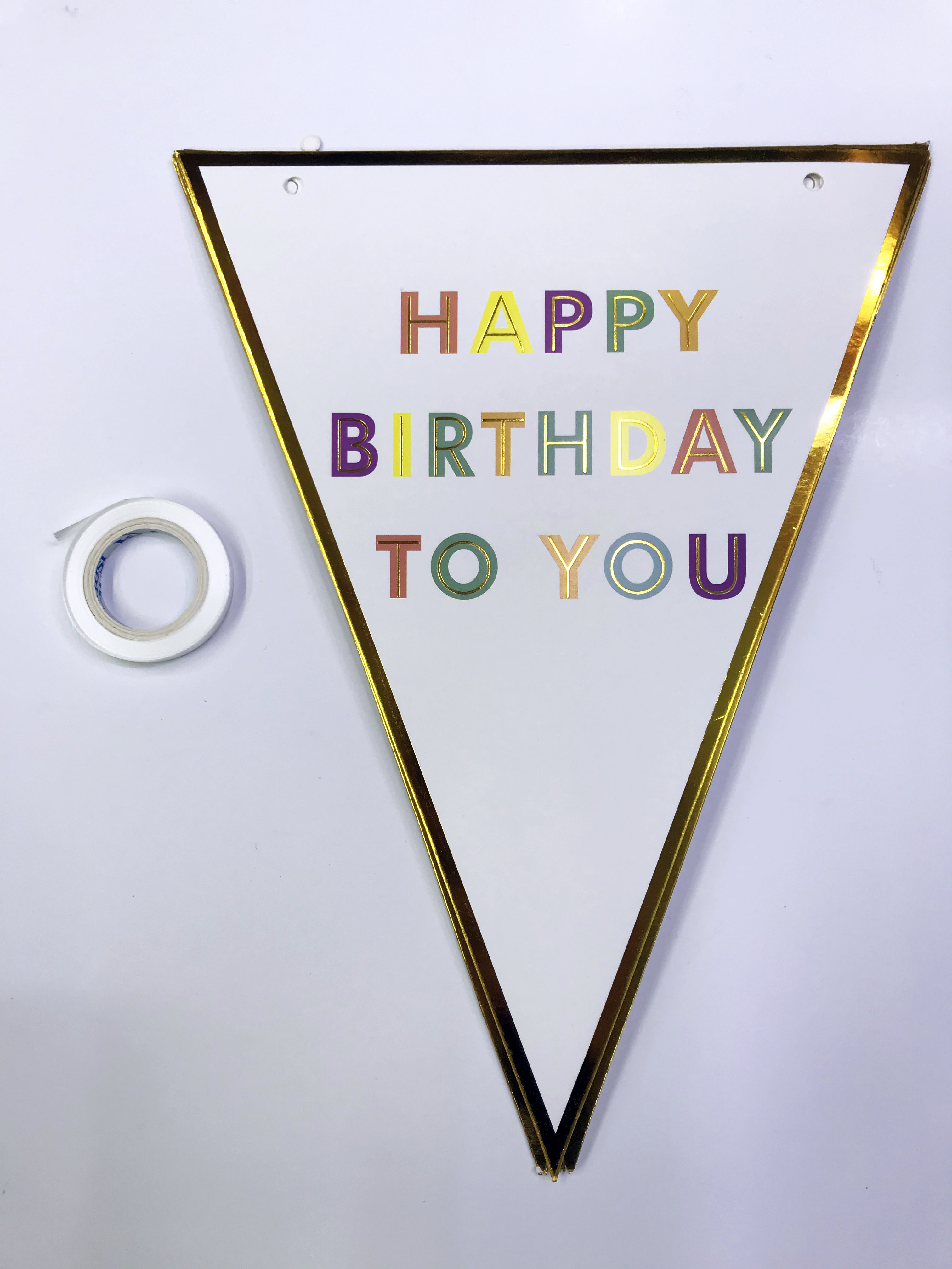 Happy Birthday To You Flama Bayrak Süs Happy Birthday To You Flama Bayrak Süs (Lisinya)