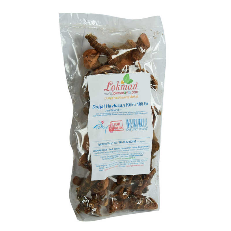 Lisinya214 Havlucan Kökü Doğal 100 Gr Paket