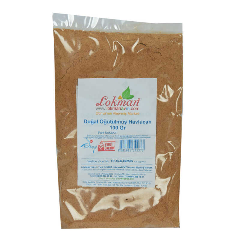 Lisinya214 Havlucan Kökü Doğal Öğütülmüş 100 Gr Paket