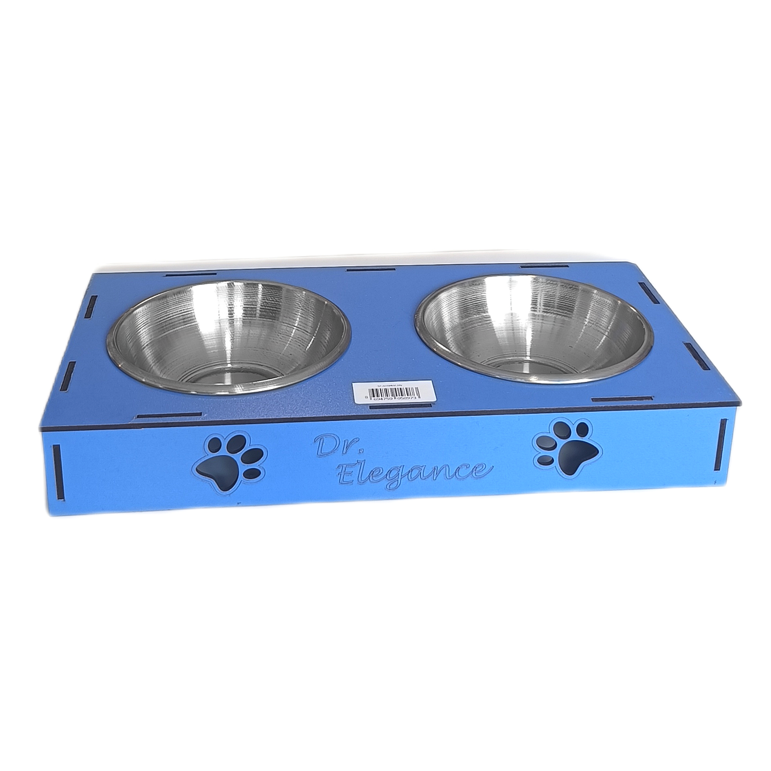 Ahşap Sehpalı İkili Devrilmez Kedi Köpek Su Ve Mama Kabı 34 cm - 300 ml Mavi Ahşap Sehpalı İkili Devrilmez Kedi Köpek Su Ve Mama Kabı 34 cm - 300 ml Mavi