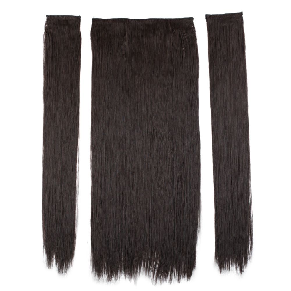 Kanekalon Fiber Sentetik Düz Yarım Ay + 2 Yan Saç Çıt Çıt / Kahverengi / (Lisinya175) Kanekalon Fiber Sentetik Düz Yarım Ay + 2 Yan Saç Çıt Çıt / Kahverengi / (Lisinya175)