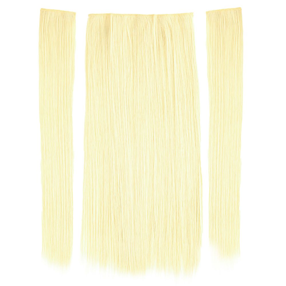 Kanekalon Fiber Sentetik Düz Yarım Ay + 2 Yan Saç Çıt Çıt / Platin / (Lisinya175) Kanekalon Fiber Sentetik Düz Yarım Ay + 2 Yan Saç Çıt Çıt / Platin / (Lisinya175)