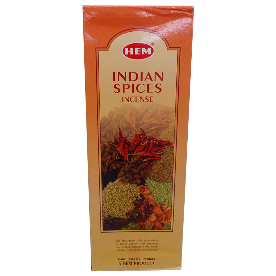 Lisinya214 Hint Baharatları Kokulu 20 Çubuk Tütsü - İndian Spices